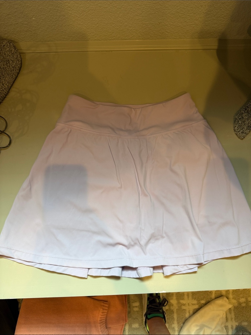 Zella pleated Light lavender sport skort